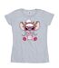 Disney T-shirt en coton Femmes/Ladies Lilo & Stitch Angel Reindeer (Gris sportif) - UTBI26051-1
