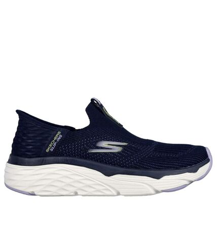 Skechers Womens/Ladies Cushioned Sneakers (Navy/Lavender/White) - UTFS10446