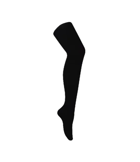Collant Bambou | 2 Paires Collant Noir Opaque pour Femme