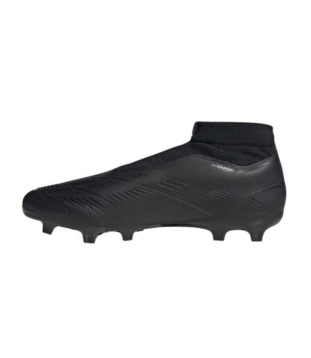 Mens Predator Elite Firm Ground Football Boots Black Grey Adidas