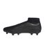 Mens Predator Elite Firm Ground Football Boots Black Grey Adidas-3