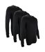 3 Pack Mens Thermal Underwear Top | Winter Base Layer Long Sleeve Top-1