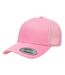 Yupoong Flexfit Retro Snapback Trucker Cap (Pink) - UTRW5391