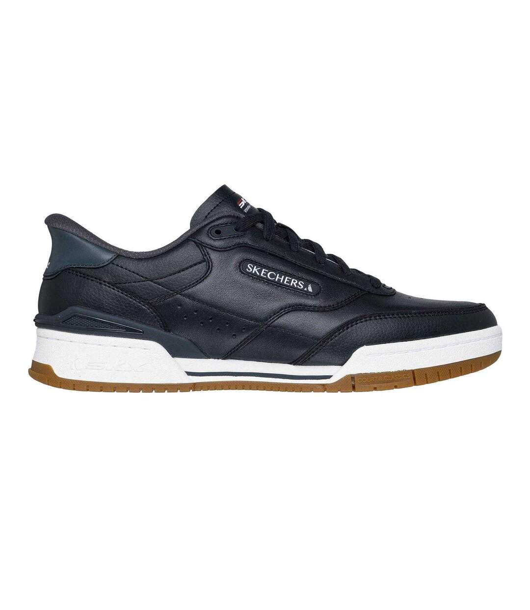 Baskets Recoil Homme Noir Blanc Skechers-1