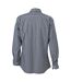 Chemise Motif/style À Carreaux Homme Noir Blanc James And Nicholson-2