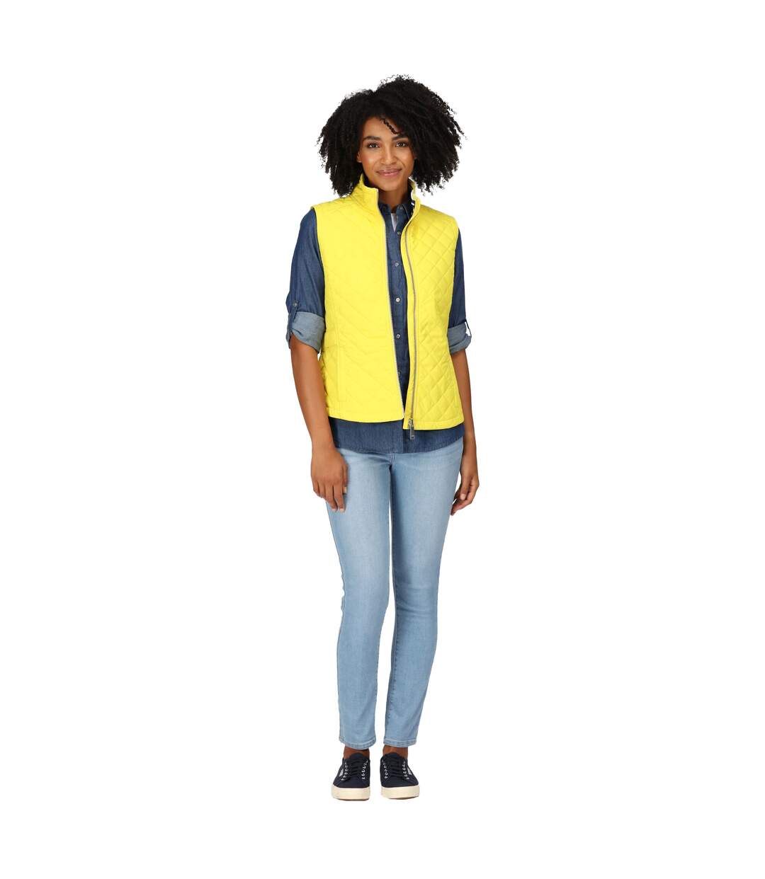 Womens/ladies Carmine Gilet Maize Yellow Regatta-1