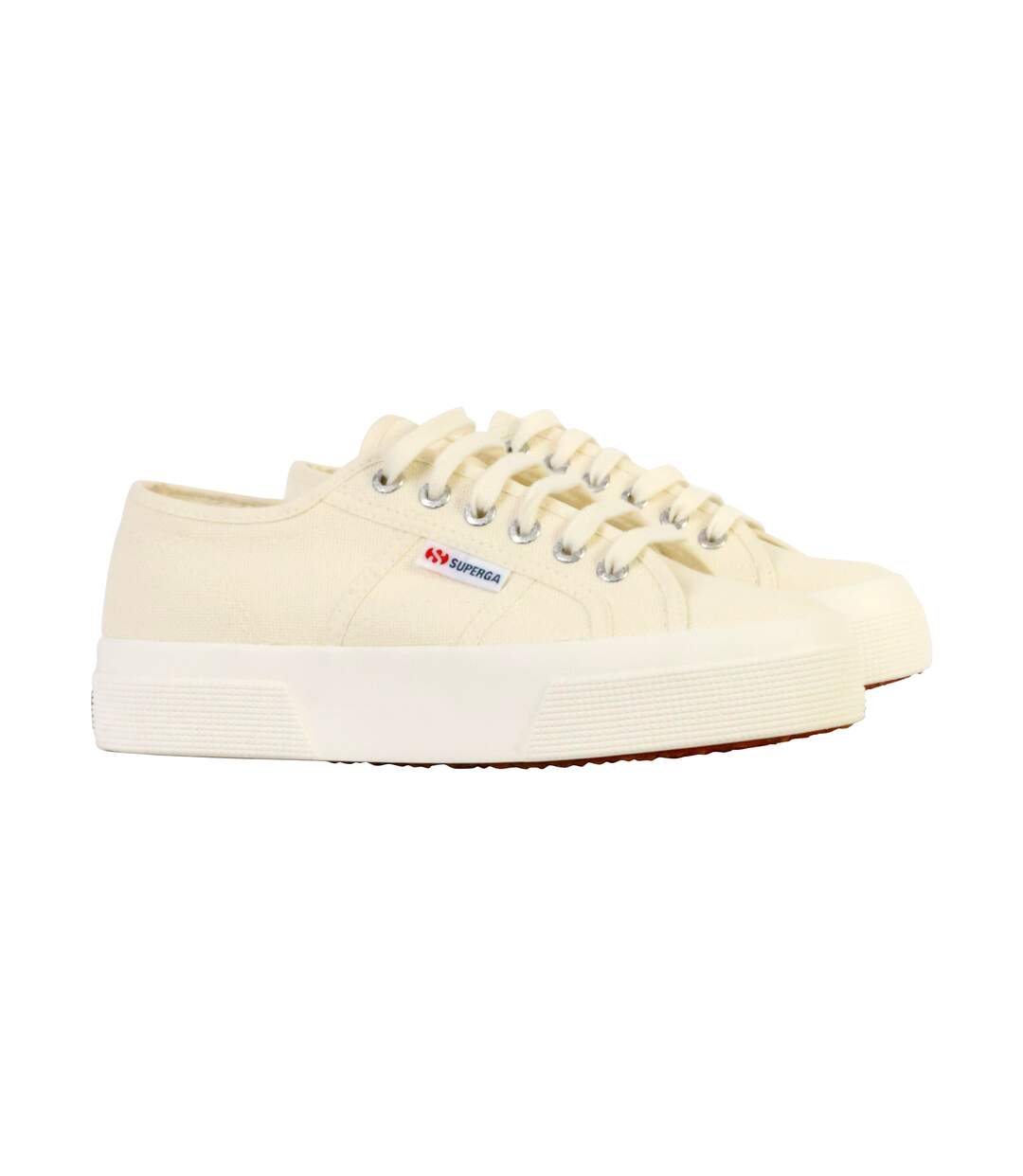 Basket Basse à Lacets Superga Platform-3