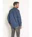 Chemise coton micro motif manches longues-2