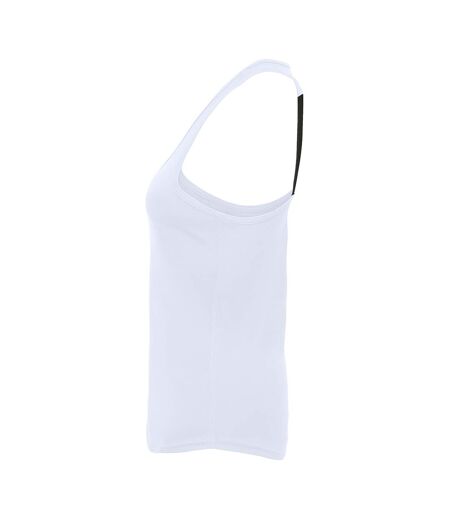 Débardeur sport femme blanc Tri Dri