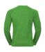 Russell Mens HD Raglan Sweatshirt (Green Marl) - UTRW5506