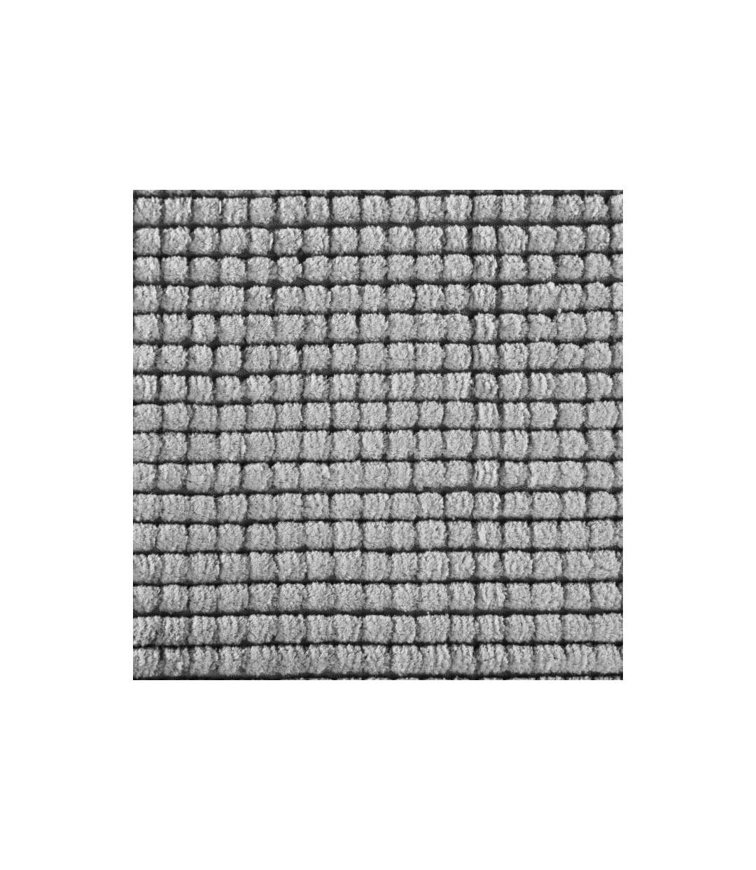 Tapis de Salle de Bain Chenille 50x80cm Gris-3
