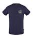 T-shirt Motif Cousu Aldis Homme Bleu Marine Aquascutum-1