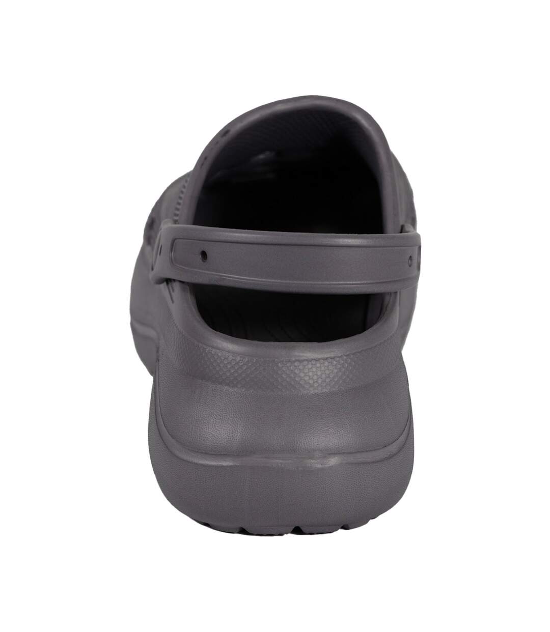 Womens/ladies Platform Clogs Grey Keanu-2
