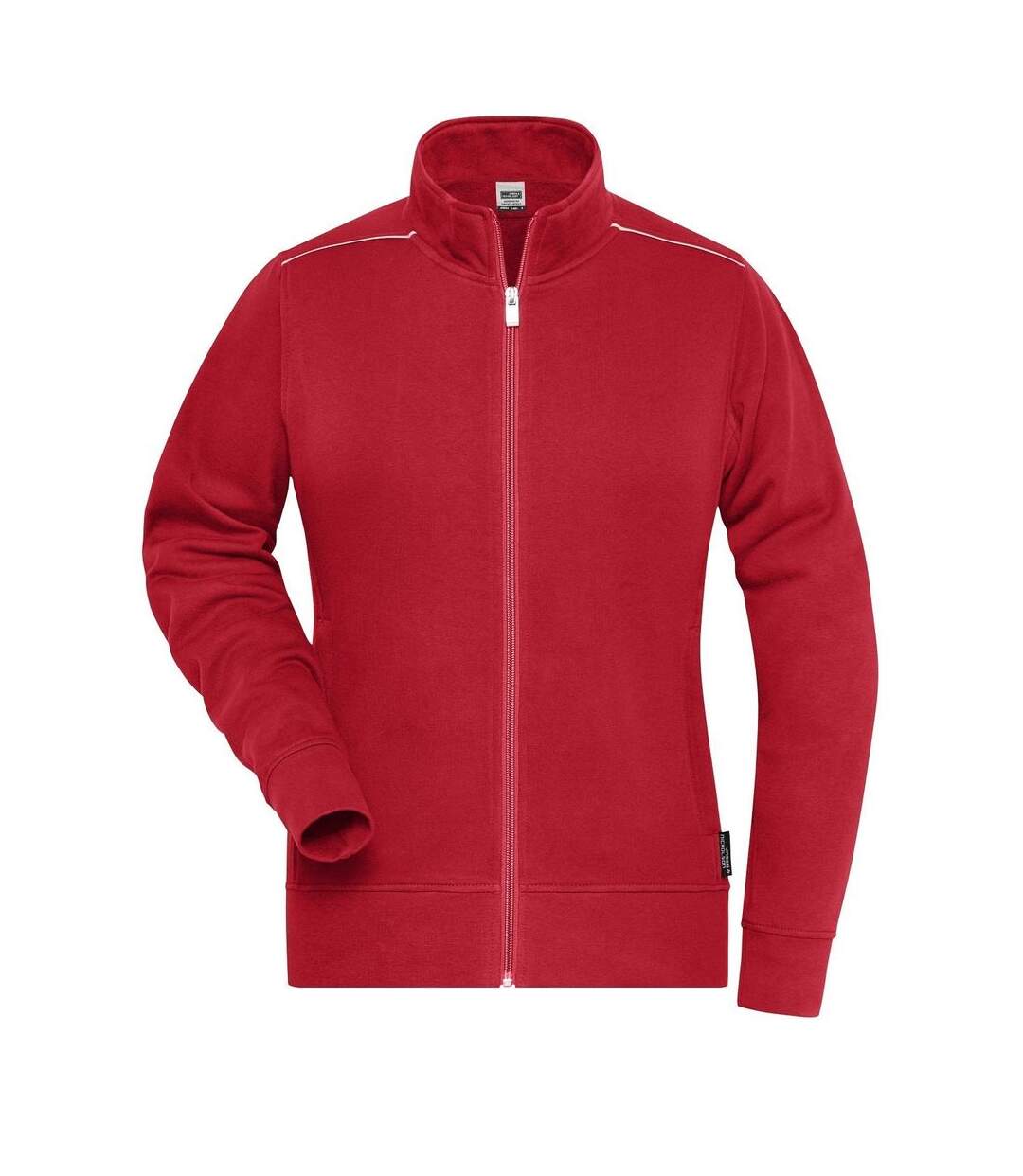 Veste sweat de travail - Femme - JN893 - rouge