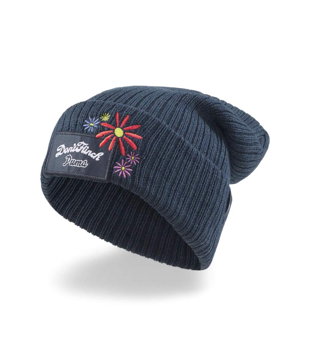 Bonnet marine femme puma beanie-1