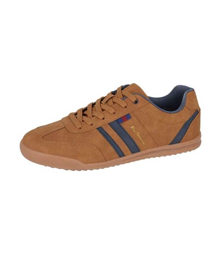 Baskets Feedback Homme Marron Clair Bleu Marine Ben Sherman