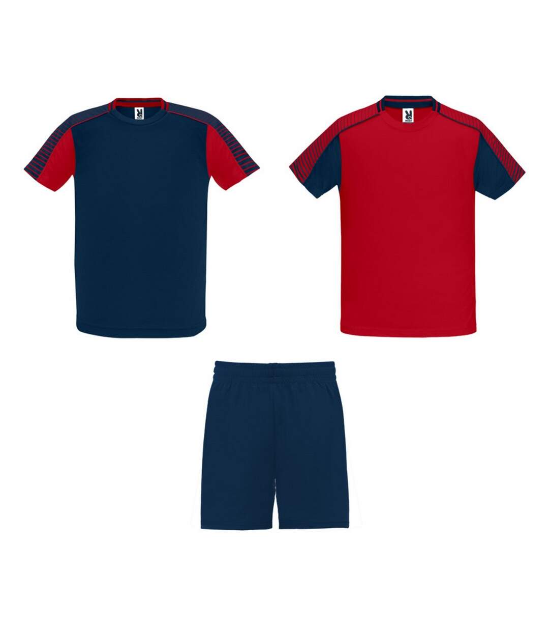 Set de sport juve adulte rouge / bleu marine Roly-1