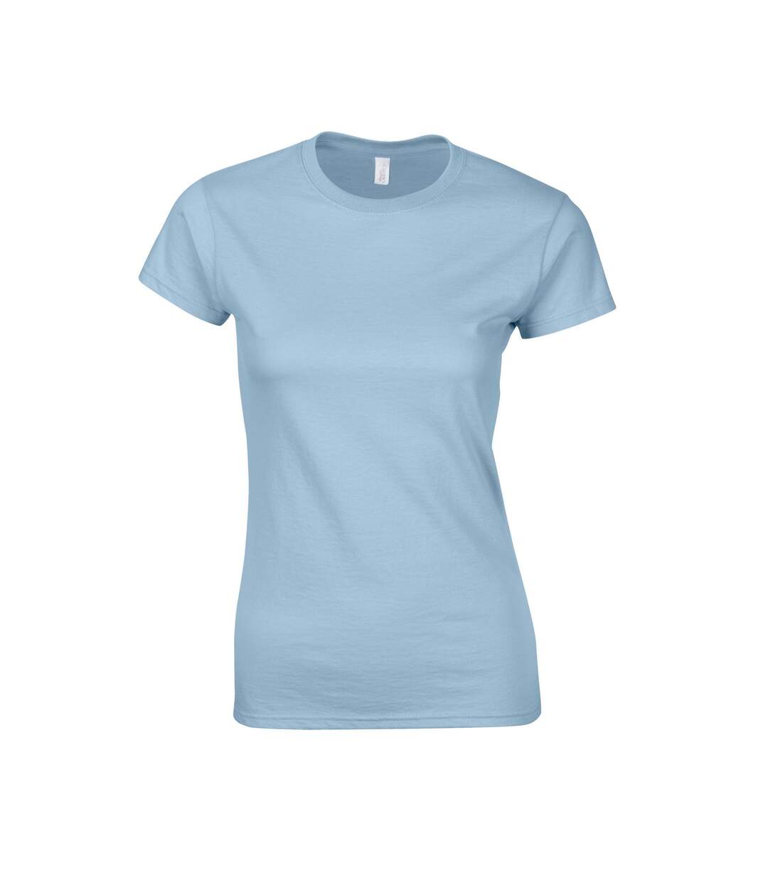 T-shirt softstyle femme bleu clair Gildan-1