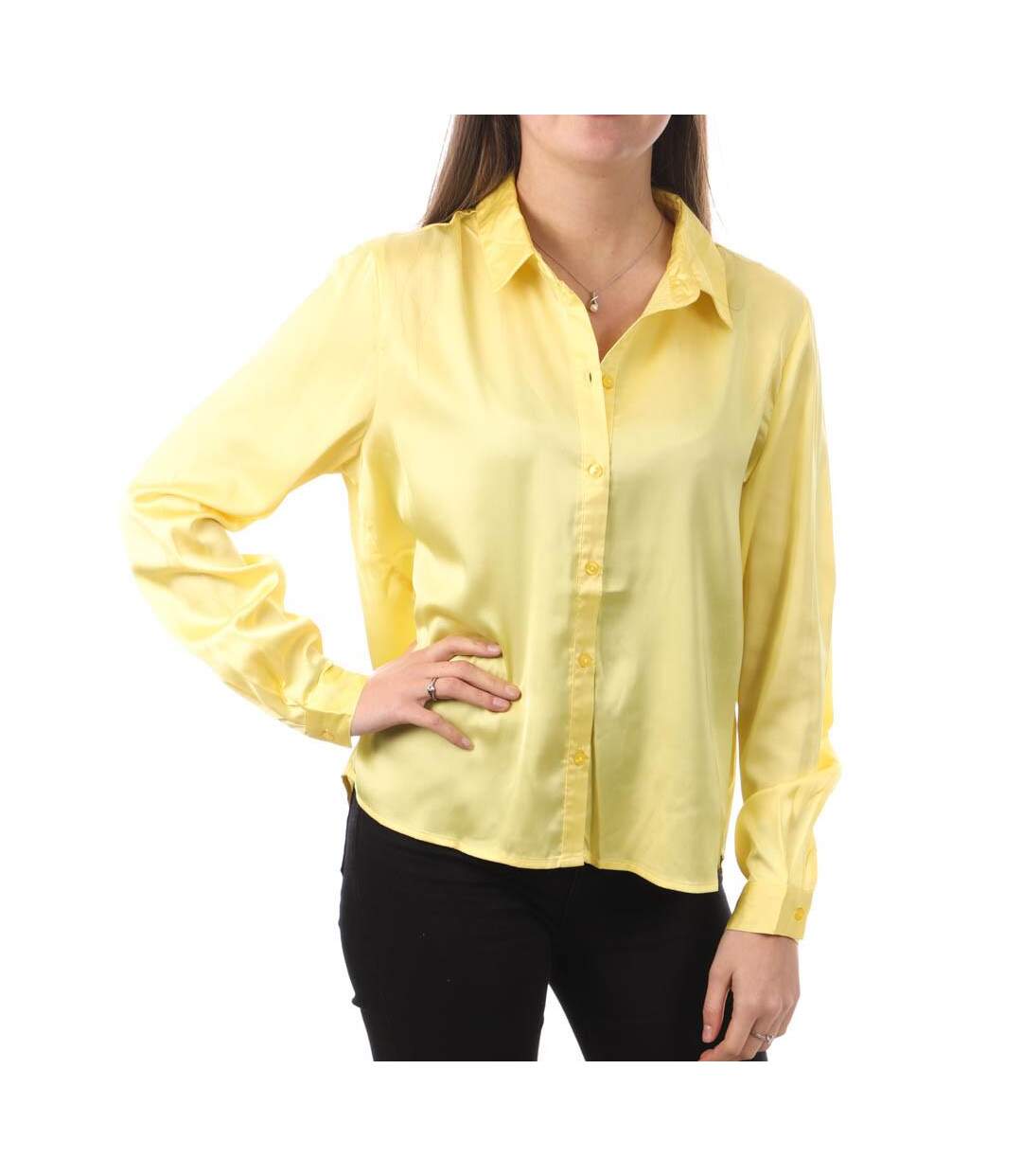 Chemise Jaune Femme JDY Fifi - 36-1