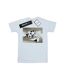 Disney Femmes/Les femmes Mickey Mouse Crazy Pilot - T-shirt boyfriend en coton (Blanc) - UTBI36782-1