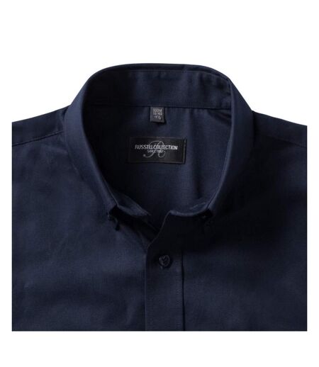Chemise Manches Courtes Homme Bleu Marine Russell