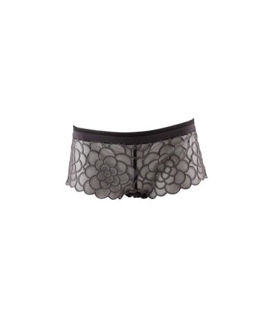 LOU PARIS Boxer Femme Microfibre LOU CODE Ardoise