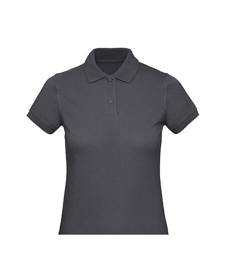 Polo Inspire Femme Gris Foncé B&C