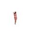 Haut De Maillot De Bain Motif/style Scintillant Femme Framboise Be You-1