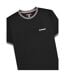 T-shirt Motif/style Deux Tons Homme Noir Lambretta-4