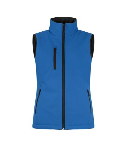 Clique Womens/Ladies Softshell Panels Vest (Royal Blue)