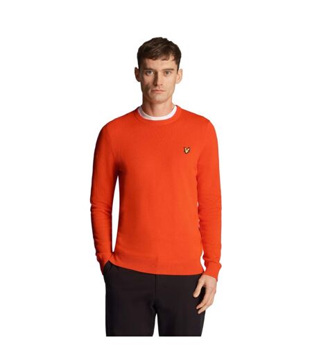 Pull homme orange sanguine Lyle & Scott Lyle & Scott