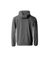 Clique Mens Ottawa Melange Full Zip Hoodie (Grey Melange)
