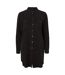 Robe Chemise Manches Longues Sigga Femme Noir Vero Moda-2