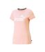 T-shirt Rose Femme  Puma Logo 586775 - S