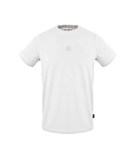 T-shirt Motif/style Logo Brodé Homme Blanc Aquascutum