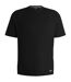 Mens Colour Block Regular T-shirt Black Boss-2