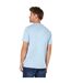 Mens coast to coast chest print t-shirt light blue Maine