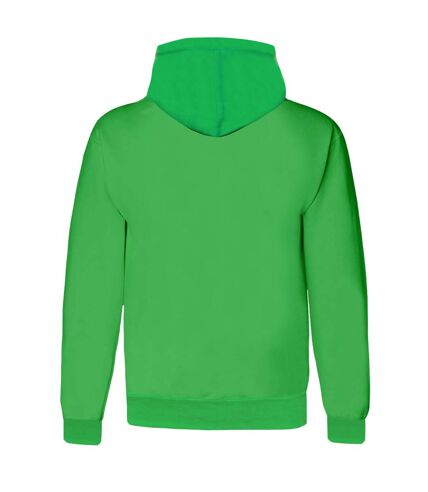 Super Mario Unisex Adult Luigi Badge Pullover Hoodie (Green) - UTHE417