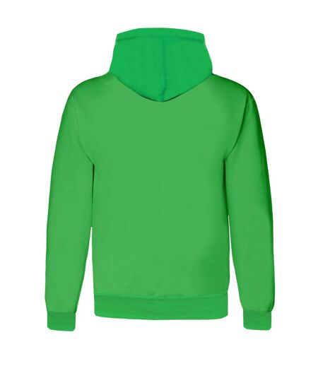 Super Mario Unisex Adult Luigi Badge Pullover Hoodie (Green) - UTHE417