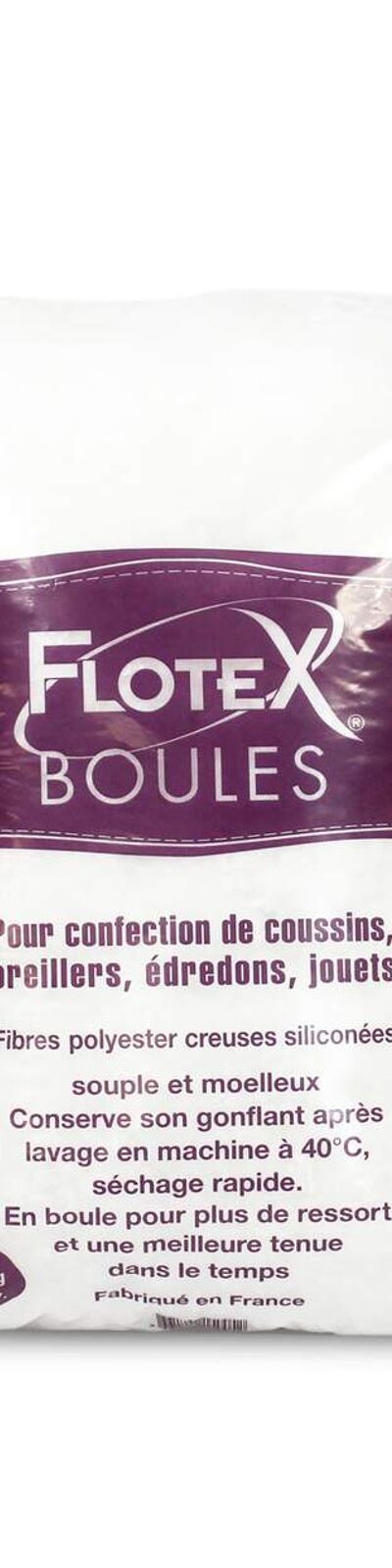Rembourrage Flotex boules sac 1 kg Fibre Polyester Aucun traitement Boules