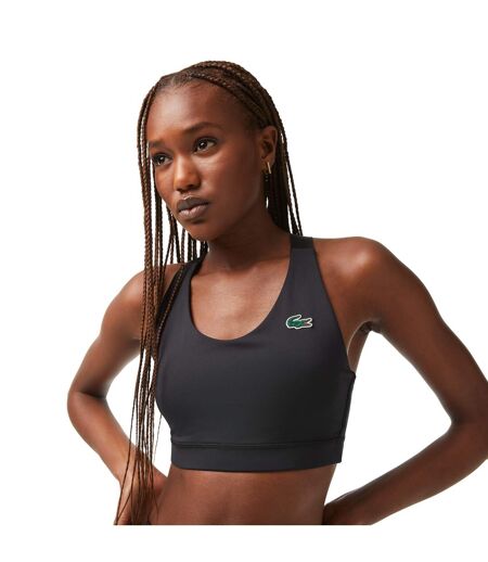 Brassière De Sport Femme Noir Lacoste
