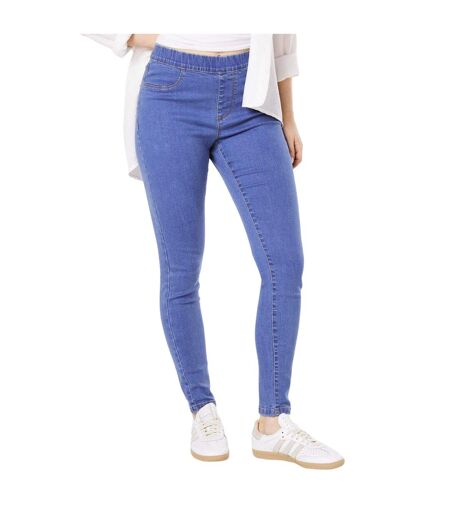 Jegging femme bleu semi-délavé Dorothy Perkins