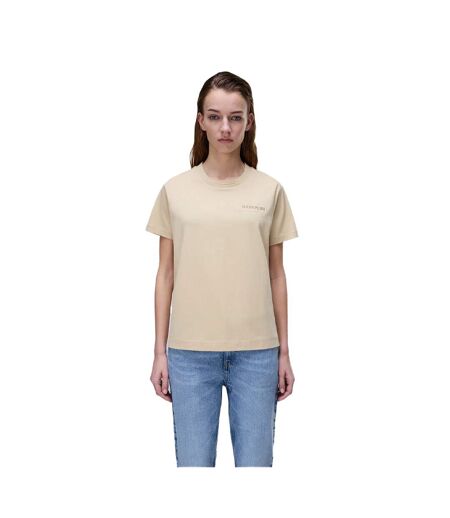 Womens/ladies Clarao Regular T-shirt Desert Napapijri