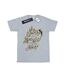 Disney Femme/Ladies - T-shirt boyfriend en coton avec étoiles de la Fée Clochette (Gris sportif) - UTBI46460-1