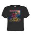 Womens/ladies Run To The Hills Iron Maiden Crop Top Charcoal Amplified-1