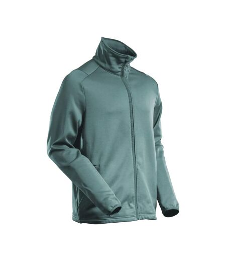 Mens Customised Full Zip Fleece Jacket Light Forest Green Mascot