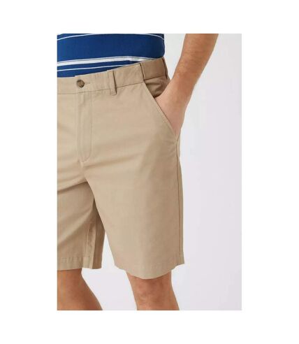 Maine Mens Premium Chino Shorts (Cream) - UTDH5667