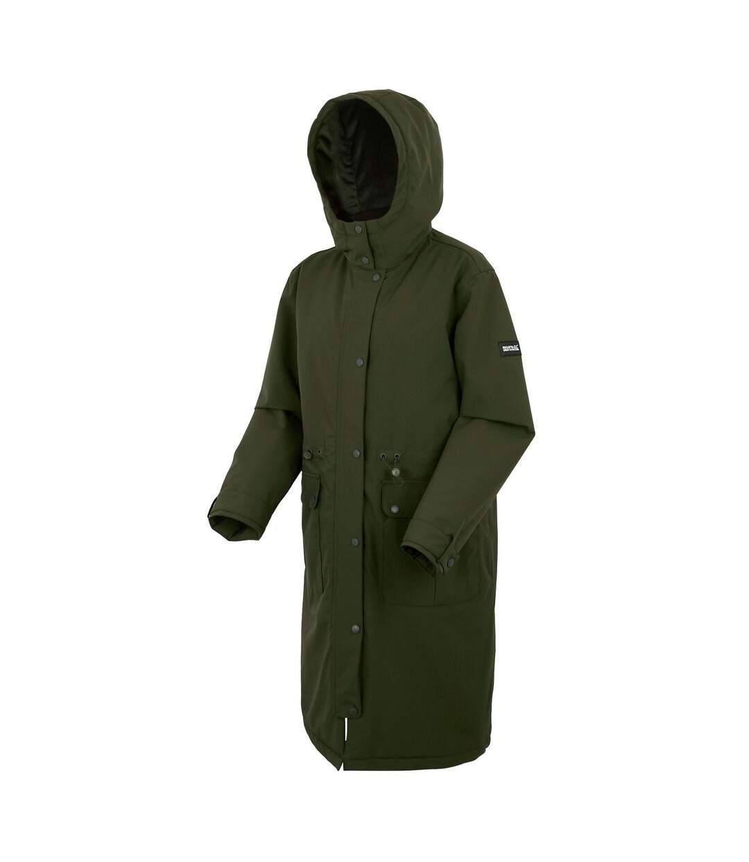 Veste Imperméable Yannta Femme Kaki Foncé Regatta-4