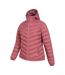 Womens/ladies Seasons Padded Jacket Rust Mountain Warehouse-3