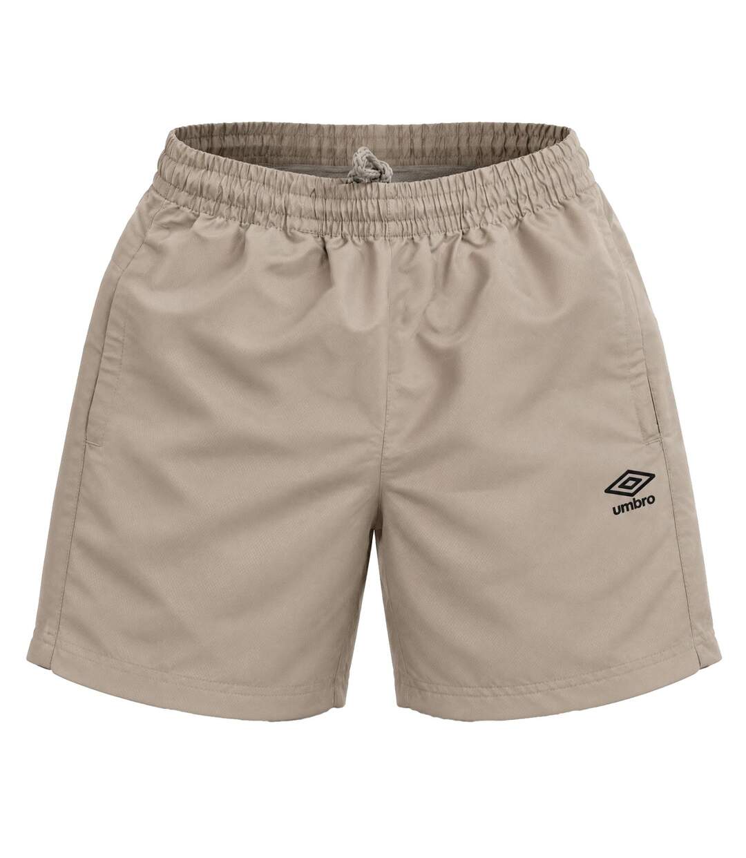 Short de sport homme avec poches zippées et logo thermocollé 484500 Umbro-1